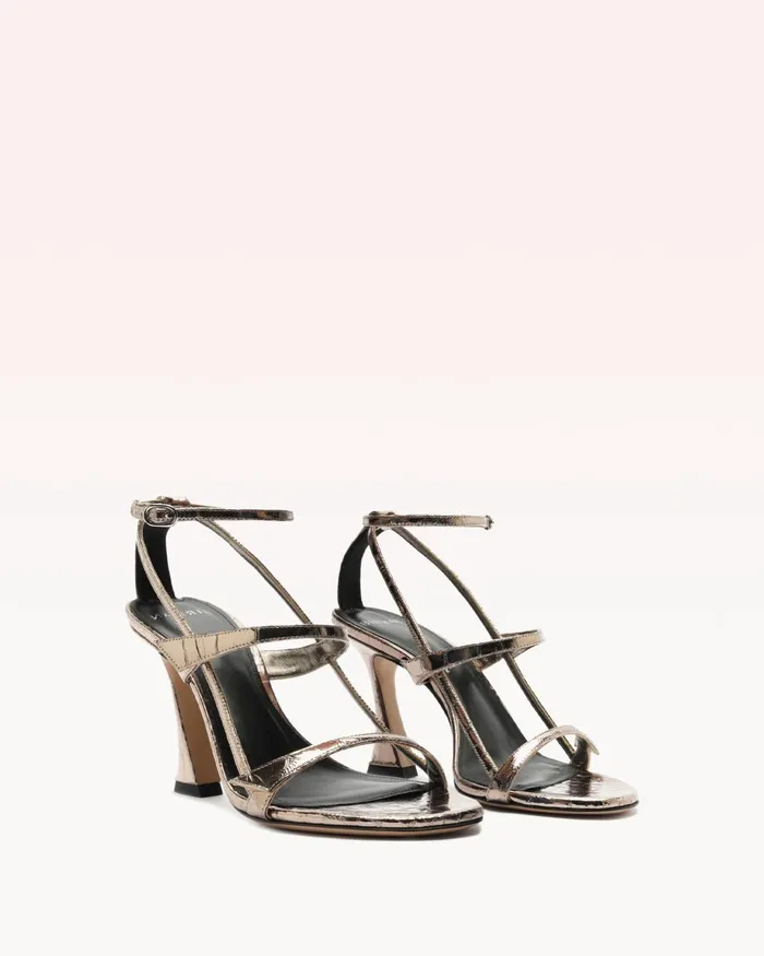 Tita Cage 85 Light Grafite Women Alexandre Birman Sandals