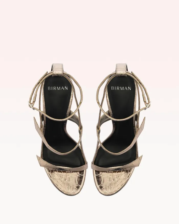 Tita Cage 85 Light Grafite Women Alexandre Birman Sandals