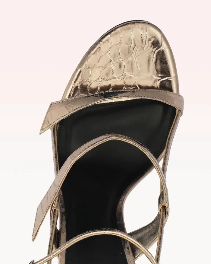 Tita Cage 85 Light Grafite Women Alexandre Birman Sandals
