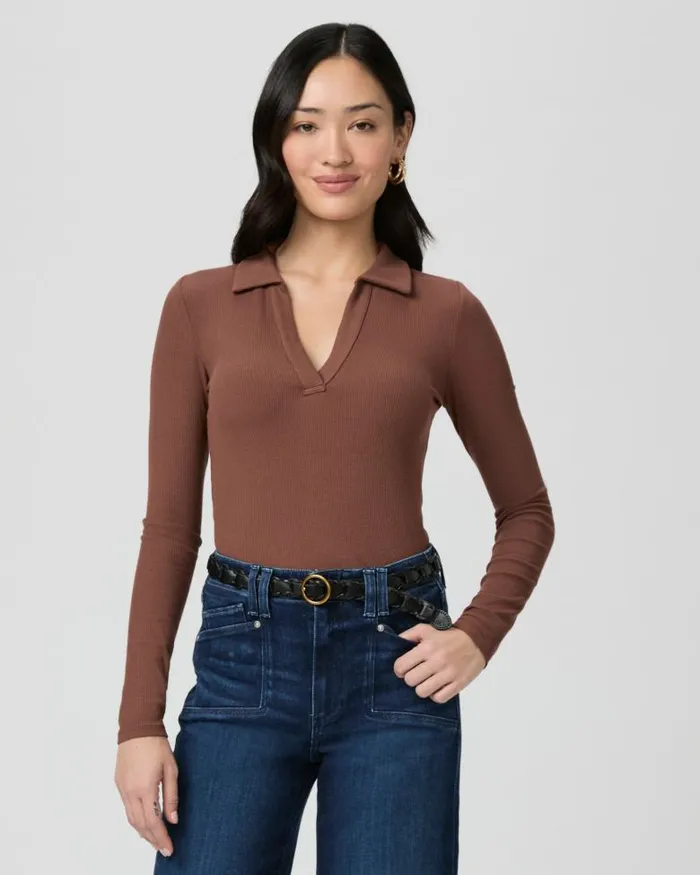 Tops and Blouses Women PAIGE Silene Top 8211 French Press