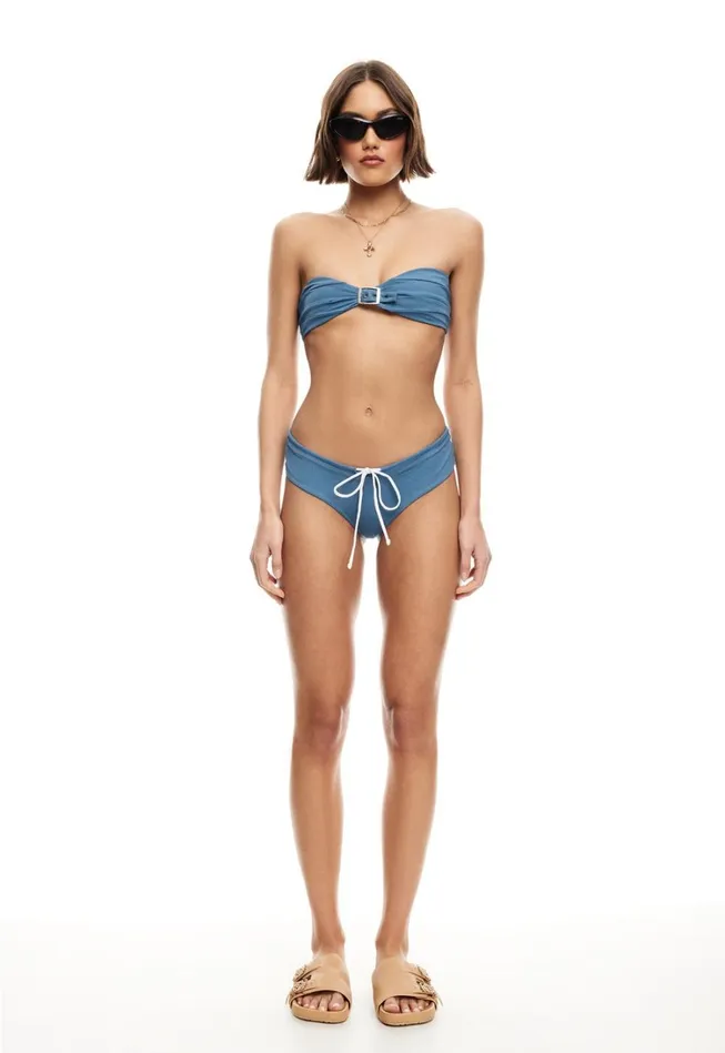 Tops Women Lioness Fashion CLAUDIA BANDEAU Denim Blue