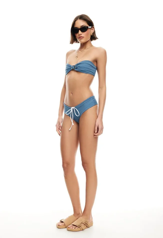Tops Women Lioness Fashion CLAUDIA BANDEAU Denim Blue