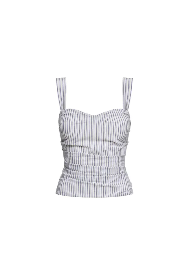 Tops Women Lioness Fashion COBAIN CORSET Ivory Multi Stripe