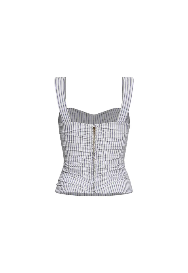 Tops Women Lioness Fashion COBAIN CORSET Ivory Multi Stripe