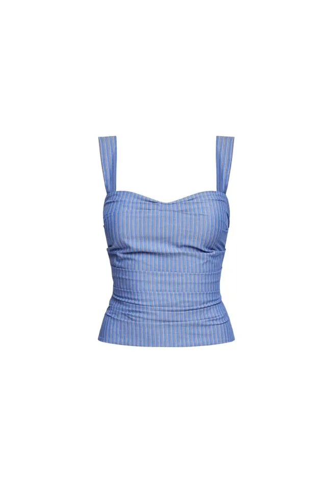 Tops Women Lioness Fashion COBAIN CORSET Navy Stripe