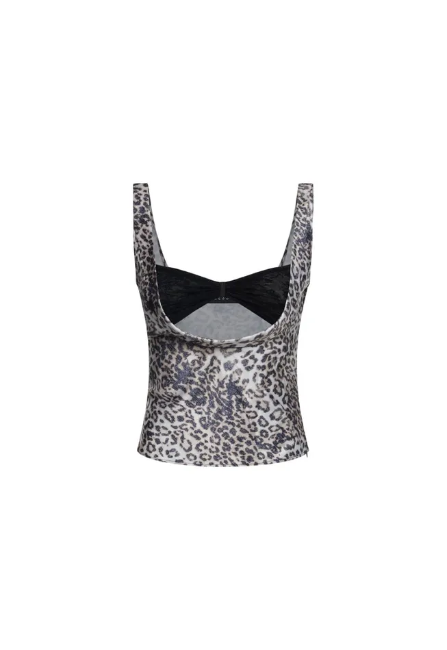 Tops Women Lioness Fashion DELILAH TOP Leopard Fade Tops Women Lioness Fashion DELILAH TOP Leopard Fade