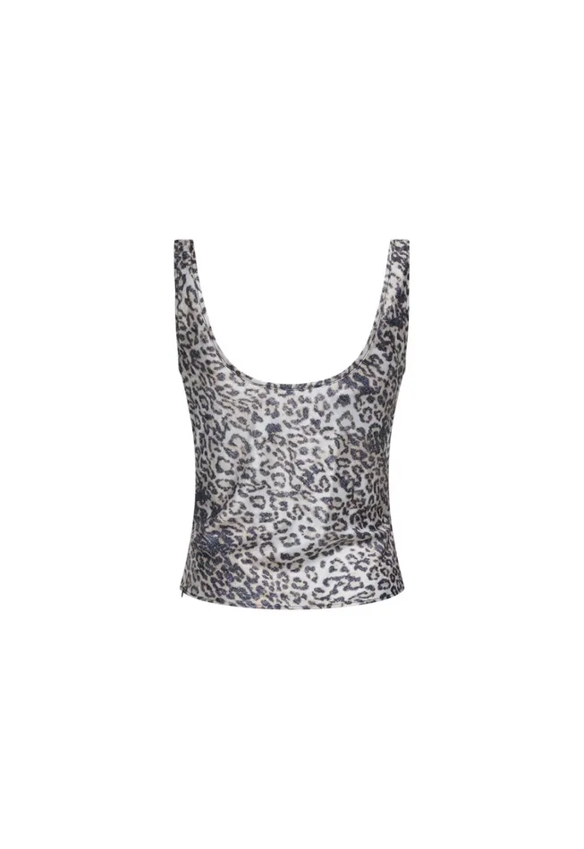 Tops Women Lioness Fashion DELILAH TOP Leopard Fade Tops Women Lioness Fashion DELILAH TOP Leopard Fade