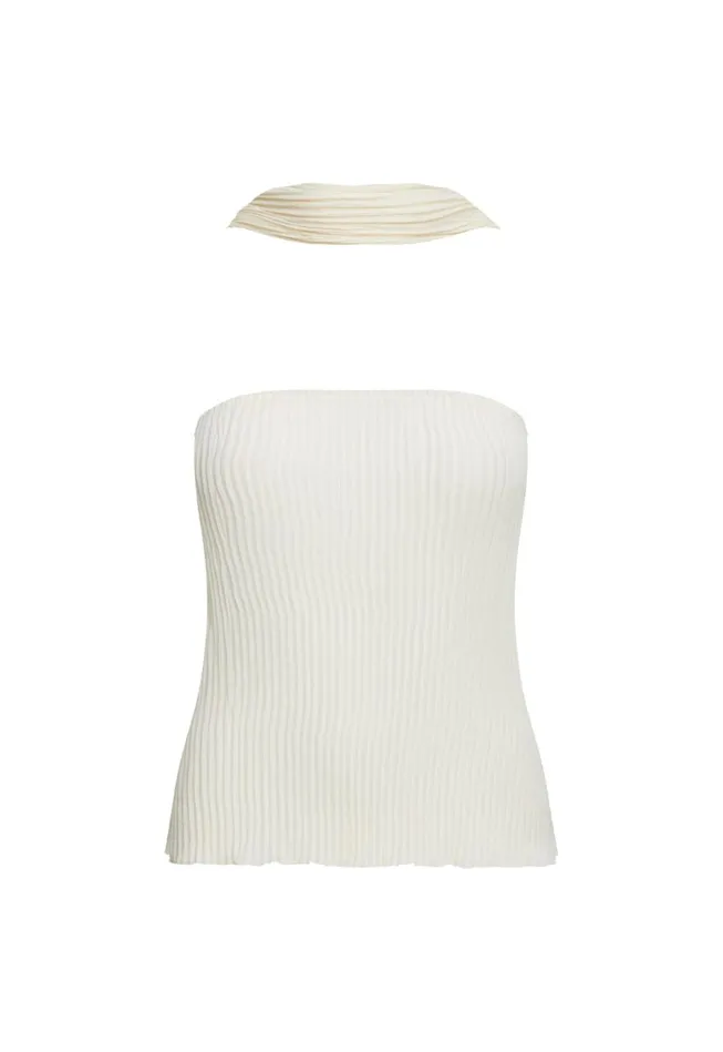 Tops Women Lioness Fashion FORD STRAPLESS TOP Ivory Tops Women Lioness Fashion FORD STRAPLESS TOP Ivory