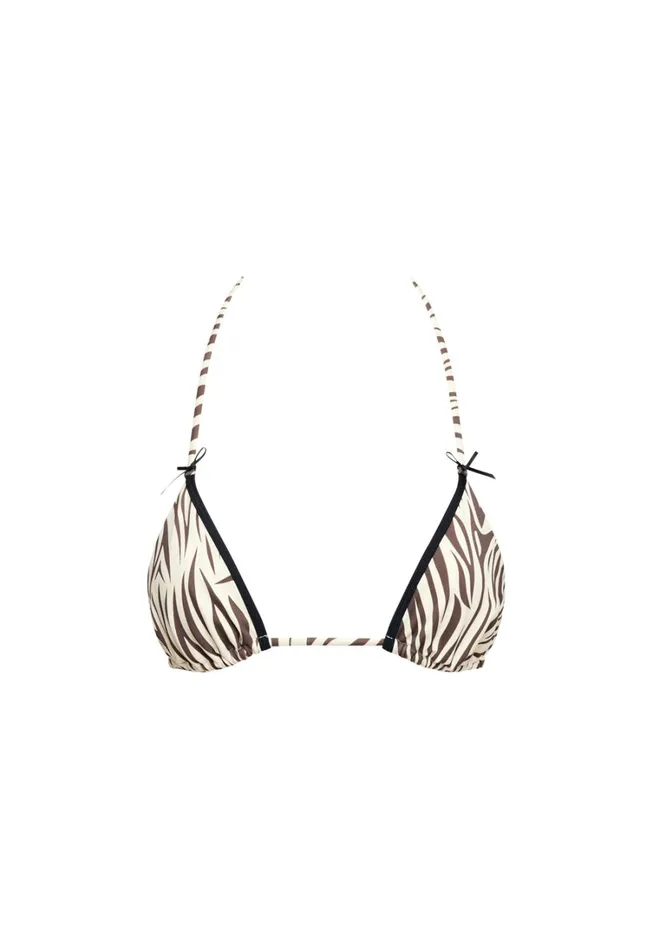 Tops Women Lioness Fashion GISELE TIE TOP Zebra