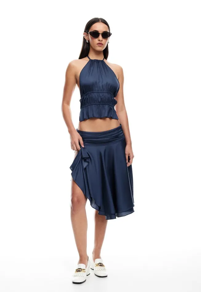 Tops Women Lioness Fashion LEGACY HALTER TOP Navy Tops Women Lioness Fashion LEGACY HALTER TOP Navy