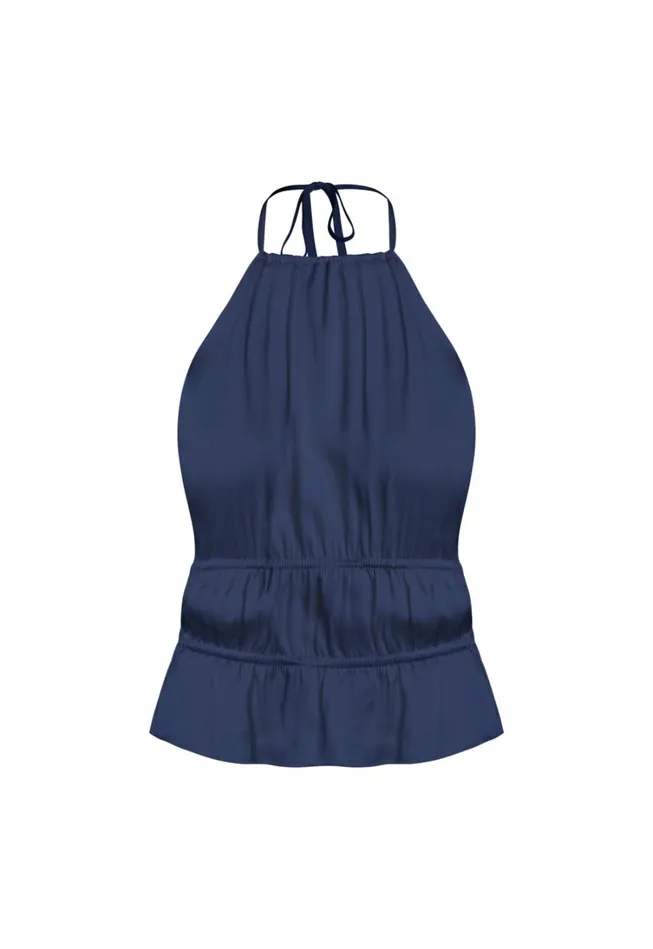 Tops Women Lioness Fashion LEGACY HALTER TOP Navy Tops Women Lioness Fashion LEGACY HALTER TOP Navy