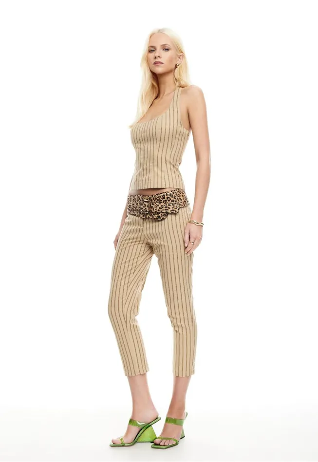 Tops Women Lioness Fashion LES DEUX TOP Stone Stripe Tops Women Lioness Fashion LES DEUX TOP Stone Stripe