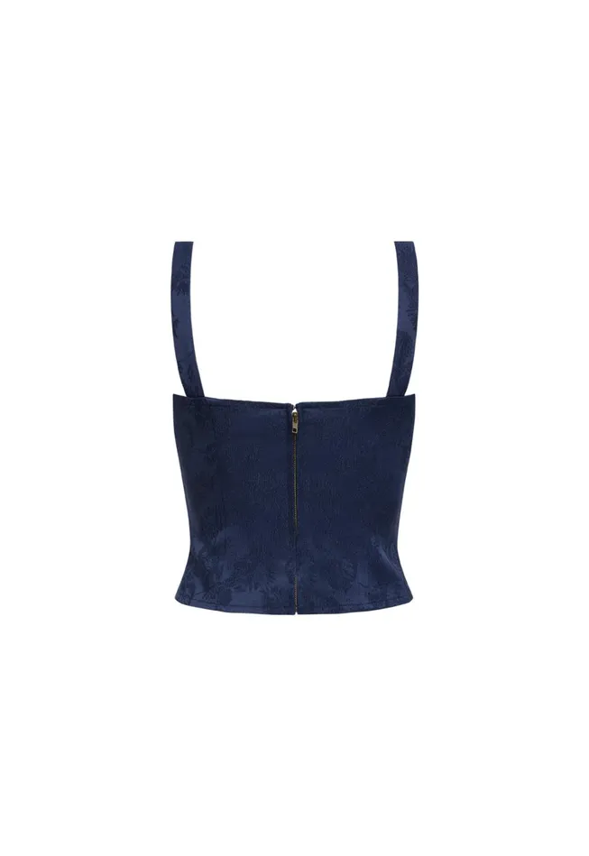 Tops Women Lioness Fashion PASS CORSET Navy Tops Women Lioness Fashion PASS CORSET Navy