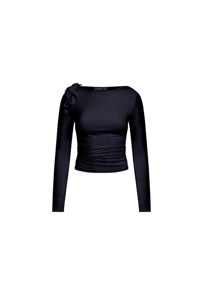 Tops Women Lioness Fashion RENDEZVOUS LONG SLEEVE TOP Onyx Tops Women Lioness Fashion RENDEZVOUS LONG SLEEVE TOP Onyx