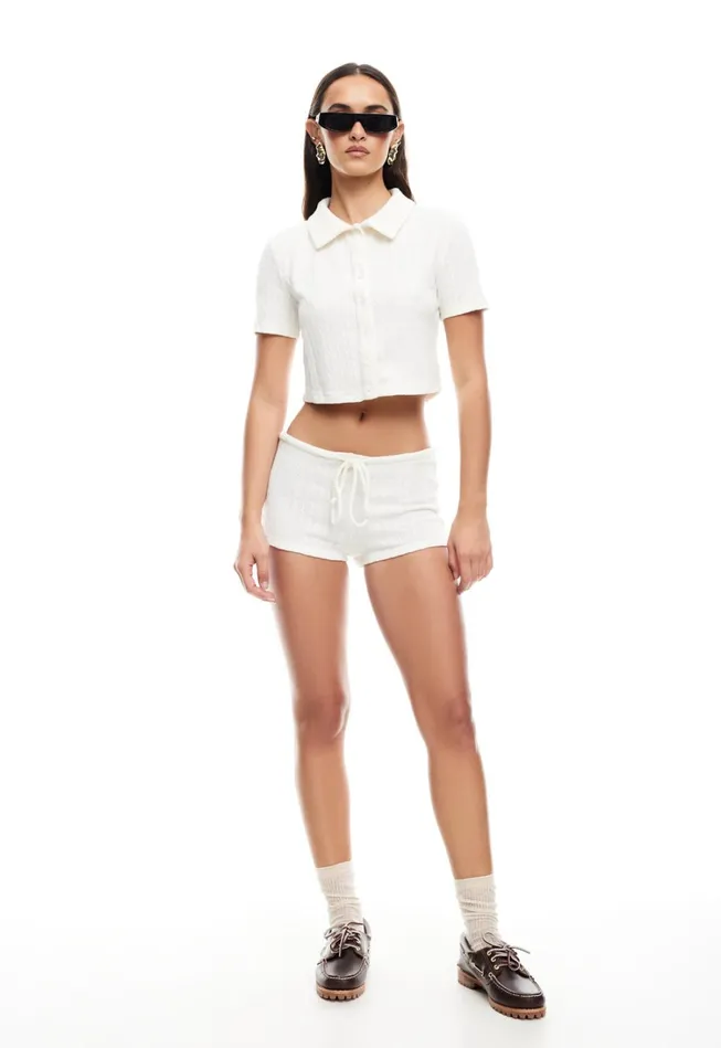 Tops Women Lioness Fashion WOLFGANG SHORT SLEEVE Ivory