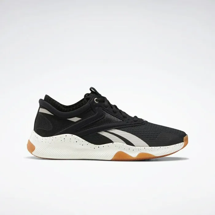 Training Shoes Womens Reebok HIIT Shoes Black Chalk Moondust Met