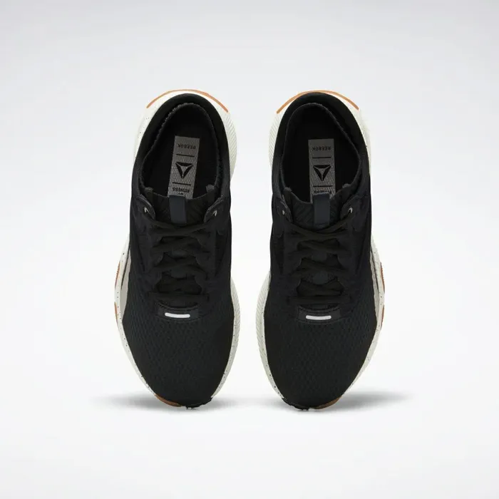 Training Shoes Womens Reebok HIIT Shoes Black Chalk Moondust Met