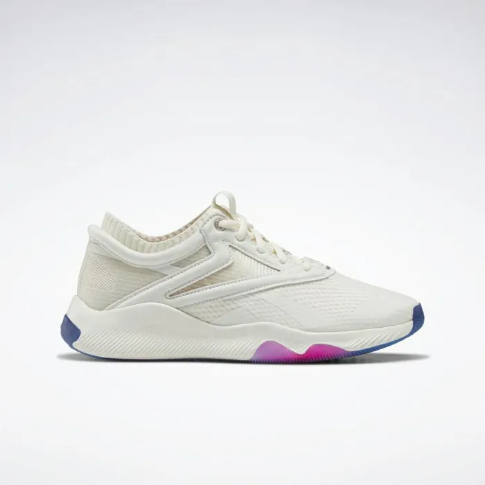 Training Shoes Womens Reebok HIIT Shoes Chalk Alabaster Proud Pink