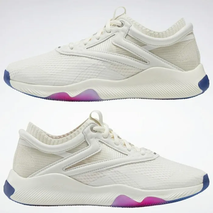 Training Shoes Womens Reebok HIIT Shoes Chalk Alabaster Proud Pink