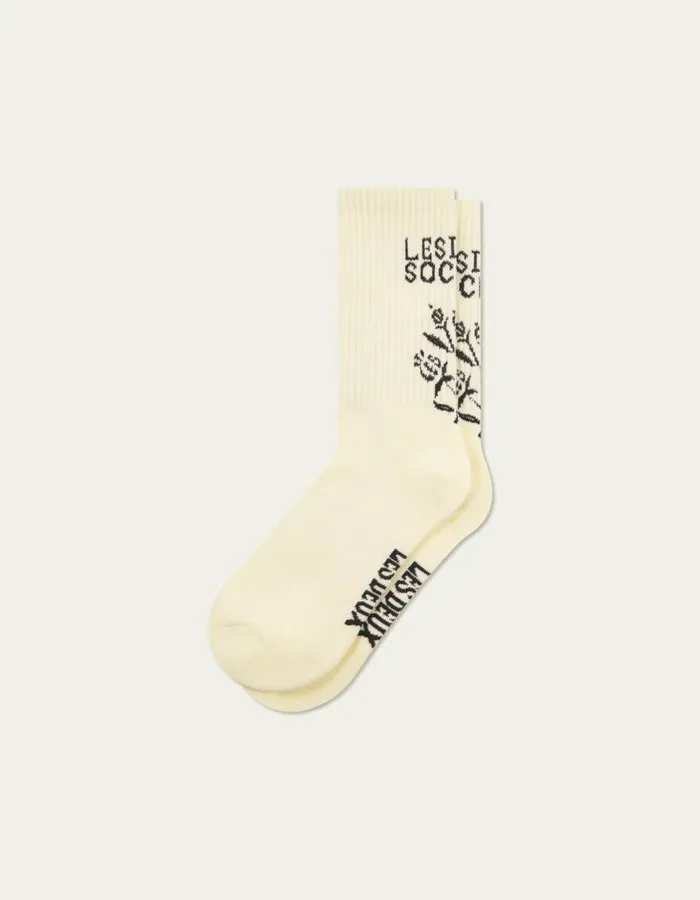 Underwear Men Les Deux Society Socks 8211 2Pack 8211 Ivory
