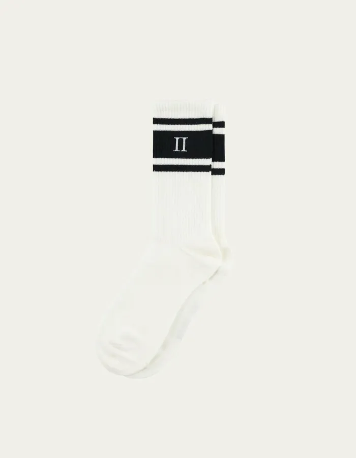 Underwear Men Les Deux William Stripe 2Pack Socks 8211 Off WhiteNavy