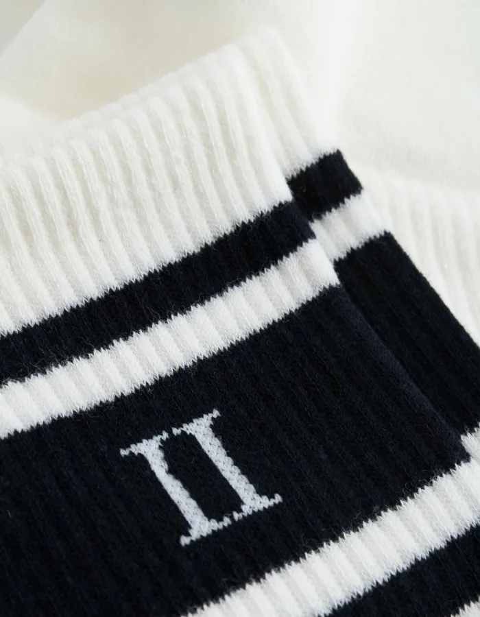 Underwear Men Les Deux William Stripe 2Pack Socks 8211 Off WhiteNavy Underwear Men Les Deux William Stripe 2Pack Socks 8211 Off WhiteNavy