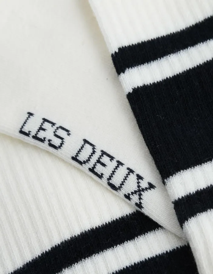 Underwear Men Les Deux William Stripe 2Pack Socks 8211 Off WhiteNavy Underwear Men Les Deux William Stripe 2Pack Socks 8211 Off WhiteNavy