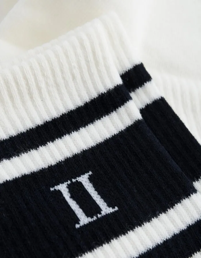 Underwear Men Les Deux William Stripe 2Pack Socks 8211 Off WhiteNavy Underwear Men Les Deux William Stripe 2Pack Socks 8211 Off WhiteNavy