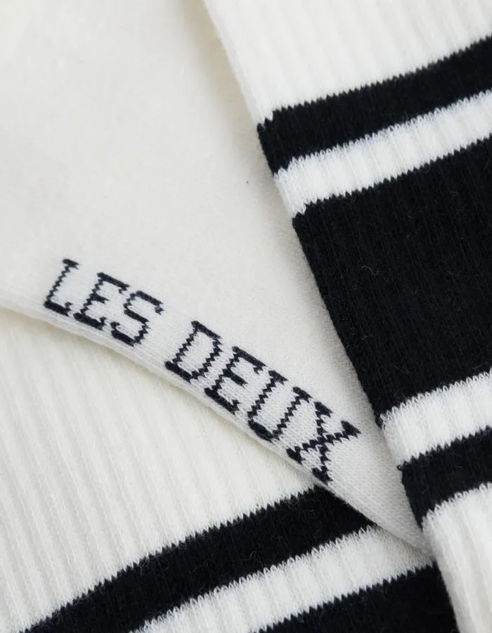 Underwear Men Les Deux William Stripe 2Pack Socks 8211 Off WhiteNavy Underwear Men Les Deux William Stripe 2Pack Socks 8211 Off WhiteNavy