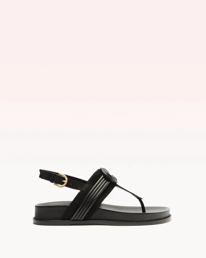 Vicky Sandal Black Women Alexandre Birman Flats