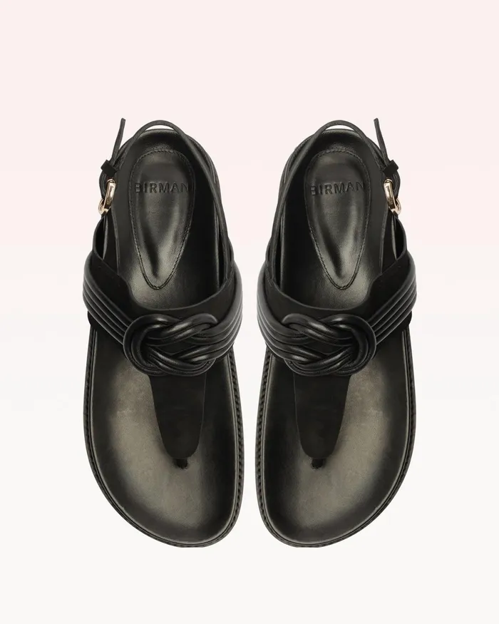Vicky Sandal Black Women Alexandre Birman Flats