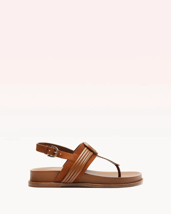 Vicky Sandal Espresso Women Alexandre Birman Flats