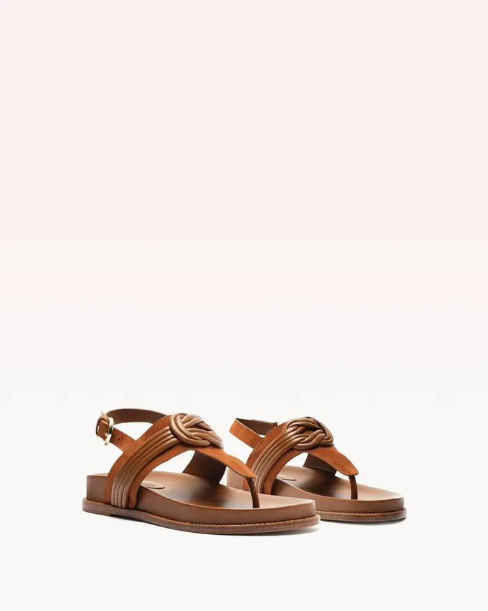 Vicky Sandal Espresso Women Alexandre Birman Flats