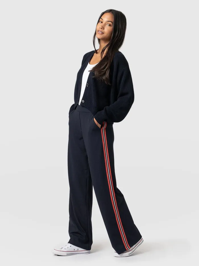 Victory Straight Leg Pant 8211 NavyRed Stripe Navyred Stripe Women Saint And Sofia Pants