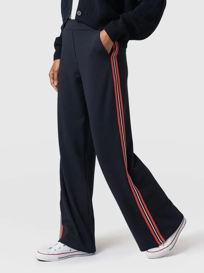 Victory Straight Leg Pant 8211 NavyRed Stripe Navyred Stripe Women Saint And Sofia Pants
