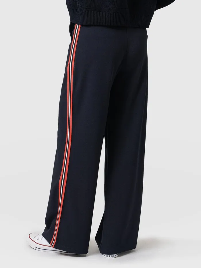 Victory Straight Leg Pant 8211 NavyRed Stripe Navyred Stripe Women Saint And Sofia Pants