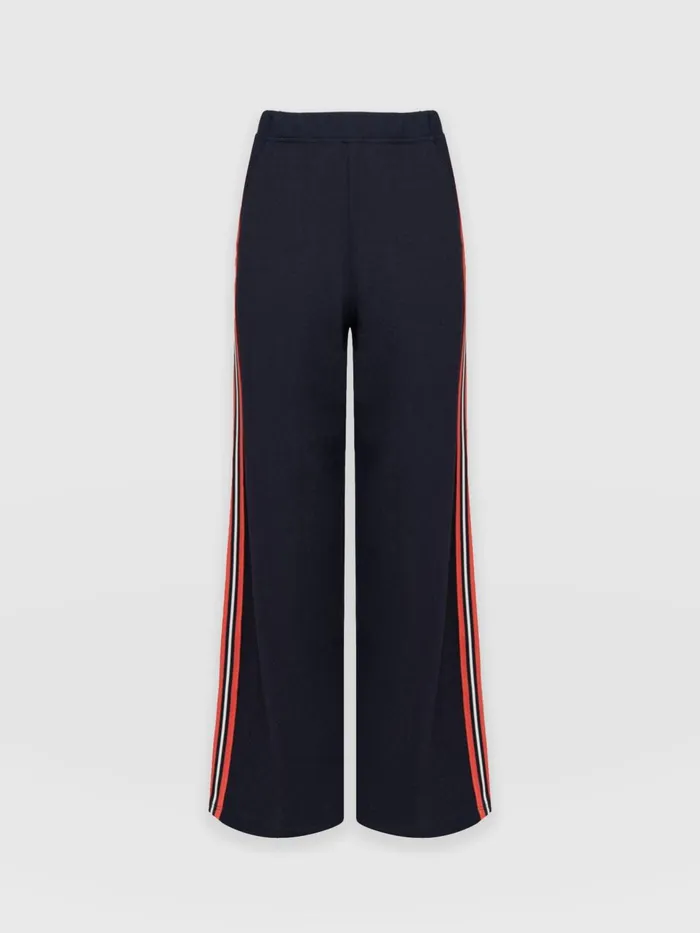 Victory Straight Leg Pant 8211 NavyRed Stripe Navyred Stripe Women Saint And Sofia Pants