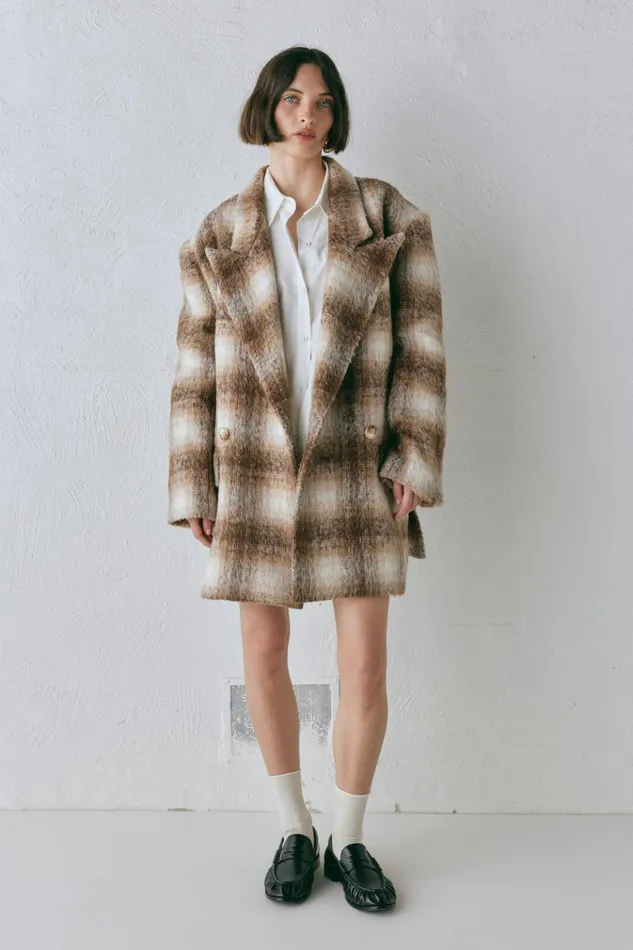 VRG GRL JacketsCoats Alexa Blazer Plaid 8211 Women VRG GRL JacketsCoats Alexa Blazer Plaid 8211 Women