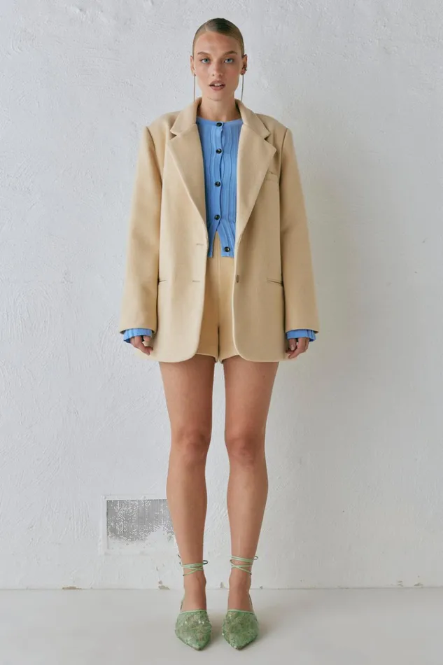 VRG GRL JacketsCoats Nada Blazer Butter 8211 Women