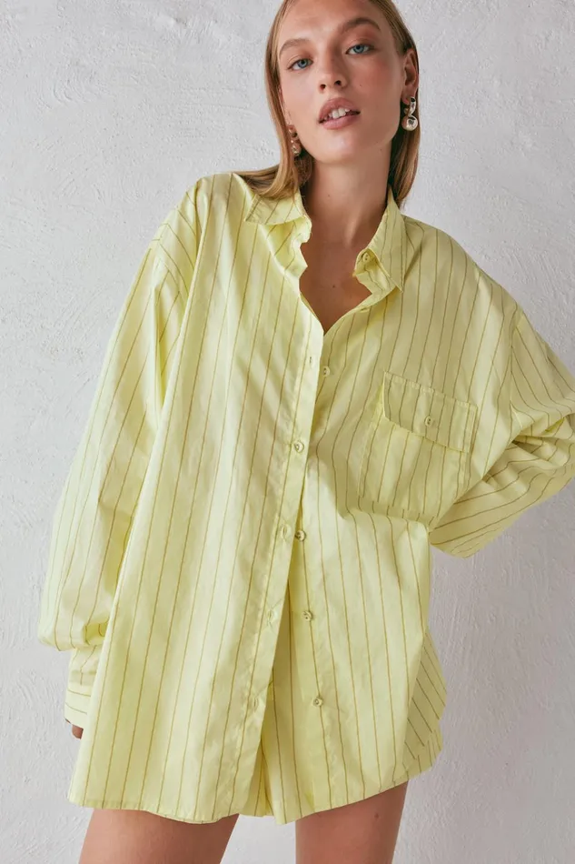 VRG GRL Long Sleeve June Shirt Citrus 8211 Women