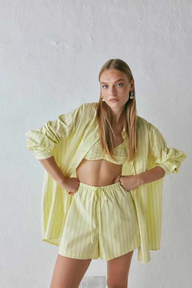 VRG GRL Long Sleeve June Shirt Citrus 8211 Women VRG GRL Long Sleeve June Shirt Citrus 8211 Women