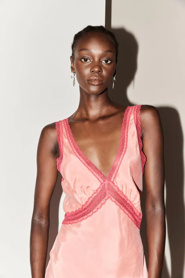 VRG GRL MidiMaxi Dresses Meet Me On The Dance Floor Bias Cut Maxi Dress Coral 8211 Women
