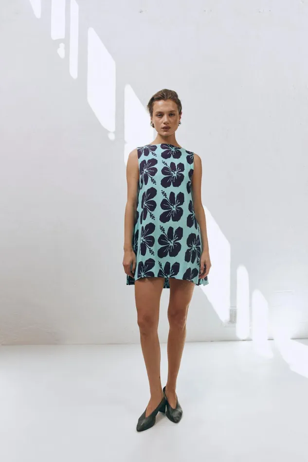 VRG GRL Mini Dresses Aftersun Mini Dress Tropicana 8211 Women VRG GRL Mini Dresses Aftersun Mini Dress Tropicana 8211 Women