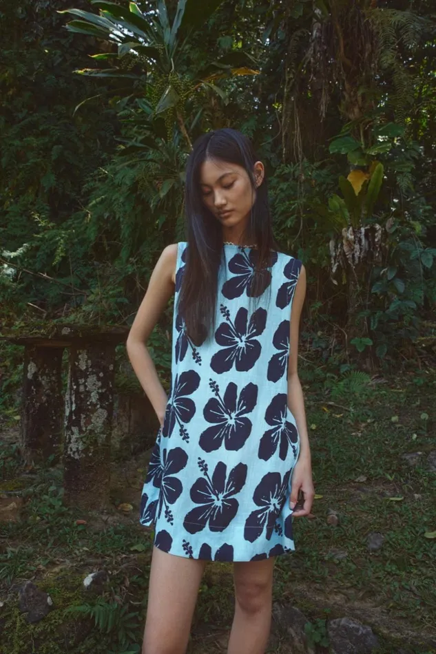 VRG GRL Mini Dresses Aftersun Mini Dress Tropicana 8211 Women VRG GRL Mini Dresses Aftersun Mini Dress Tropicana 8211 Women