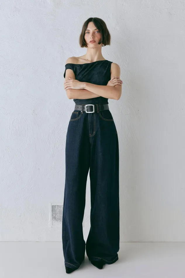 VRG GRL Sets Aston Denim Jeans Indigo 8211 Women VRG GRL Sets Aston Denim Jeans Indigo 8211 Women
