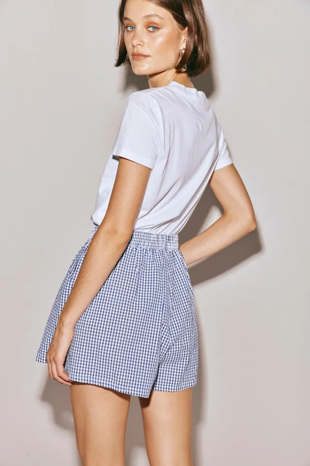 VRG GRL Sets The Sea and I Shorts Navy 8211 Women VRG GRL Sets The Sea and I Shorts Navy 8211 Women