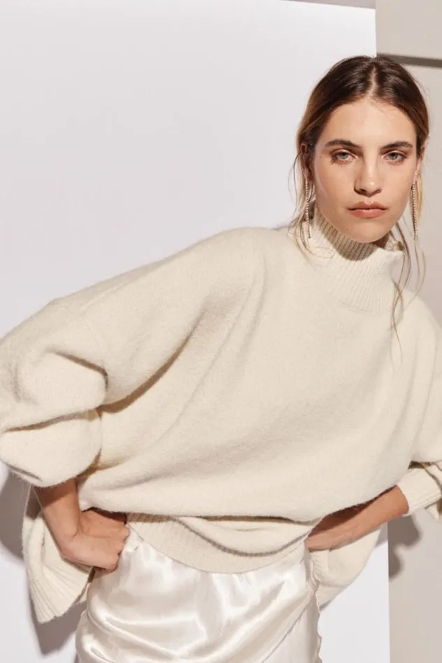 VRG GRL Sets Yumi Knit Jumper Cream 8211 Women