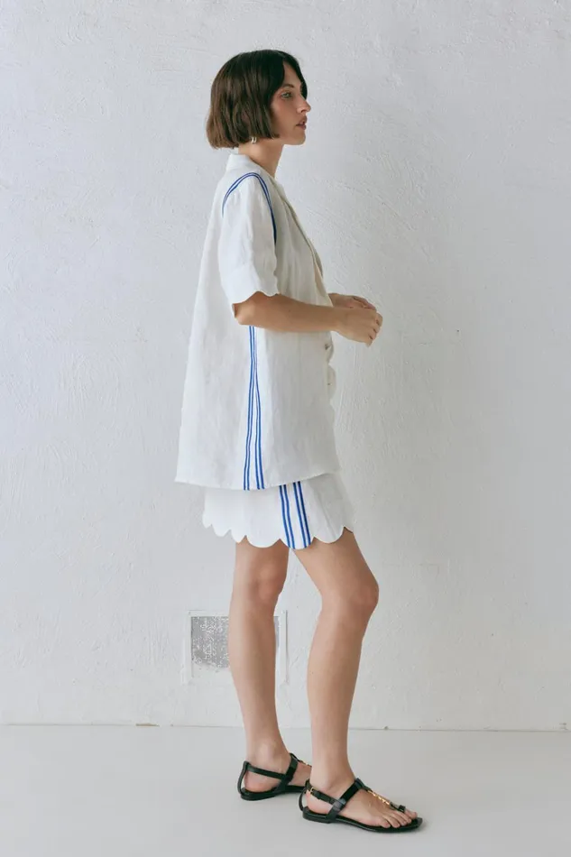 VRG GRL Shirts Gigi Linen Shirt Vienna 8211 Women VRG GRL Shirts Gigi Linen Shirt Vienna 8211 Women