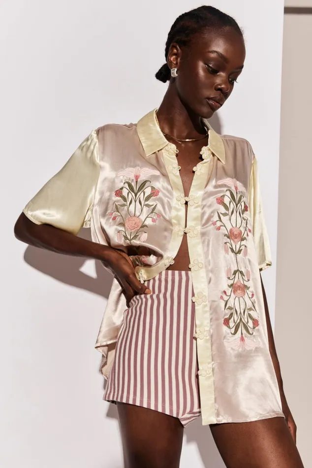 VRG GRL Short Sleeve Solstice Shirt Botanica 8211 Women VRG GRL Short Sleeve Solstice Shirt Botanica 8211 Women