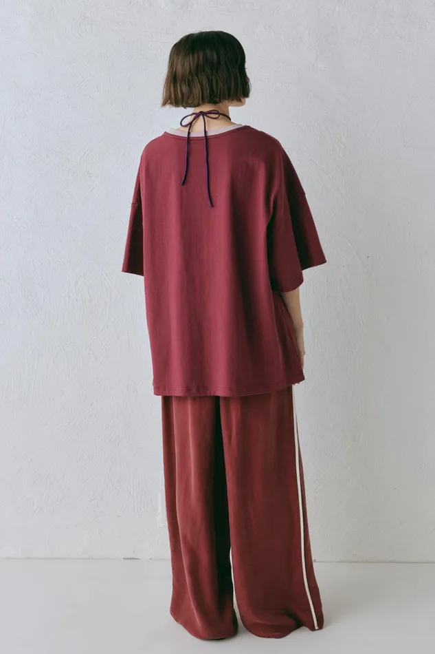VRG GRL Short Sleeve Willow Tee Wine 8211 Women